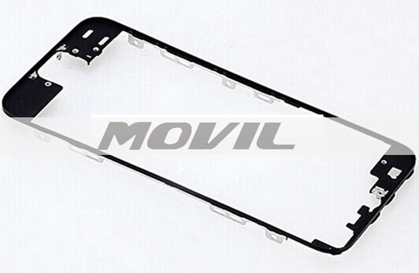 Brade New for iPhone 5S Front Glass Outer Lens Frame Bezel With 3M Adhensive Black and white Color